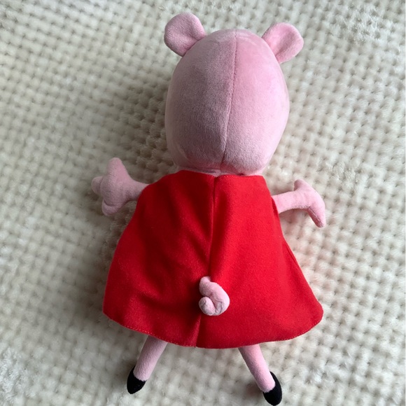 Talking Peppa Pig Plush Stuffed Animal Toy Embroidered Eyes - Picture 10 of 15